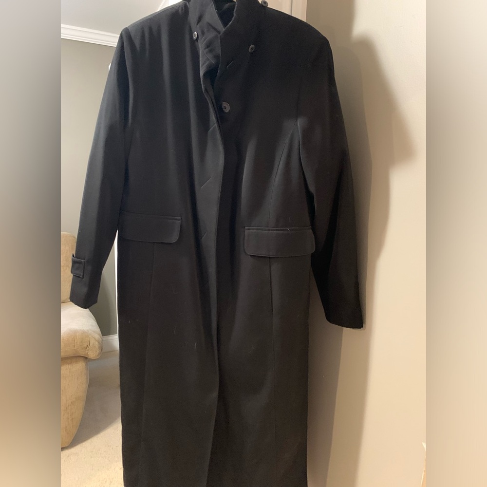 Anne Klein Petite Trench Coat, 6 Petite, Removable Zipped Liner, Black